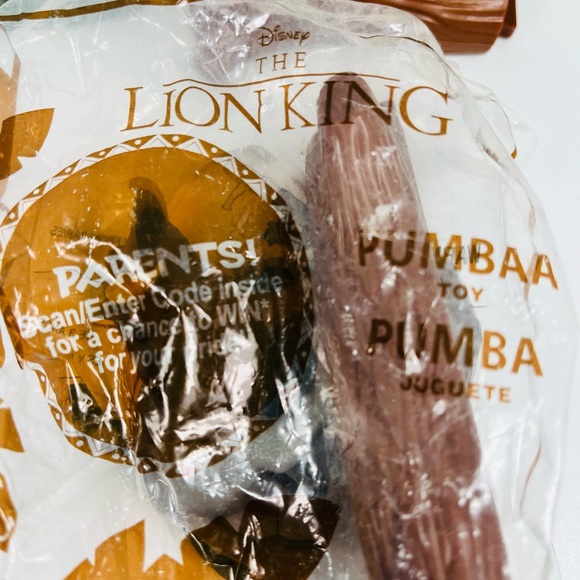 2019 McDonald's Happy Meal Disney The Lion King Lot of 6 Pieces Kids Toys - Picture 2 of 5